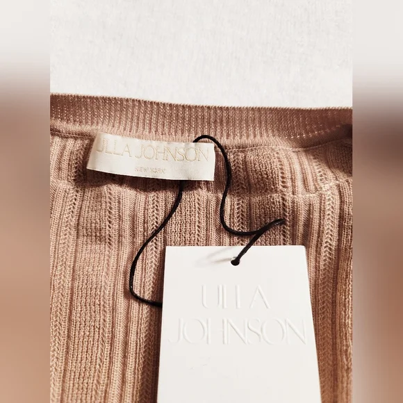 Ulla Johnson Beige Ruffle Cardigan - Picture 8 of 12